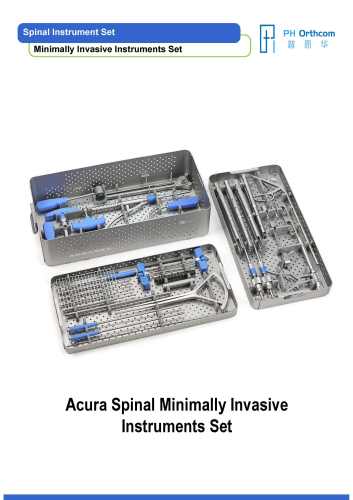 PH Orthcom MIS Spine Internal Fixation Instruments Reduction Tab-break Forceps