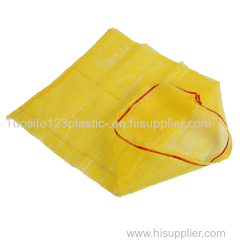 Circular Tubular PP/PE Heavy Duty Durable With Rope Drawstring Packing Mesh Bags For Fruits And Vegetables