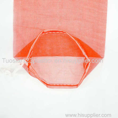 HDPE Plastic Mono Bag From China Wholesaler 50*80 Tubular Mono Filament Woven Knot Packing Bag