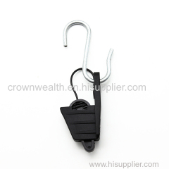 Fiber Optic Drop Wire Clamp With Stainless Steel S Hook