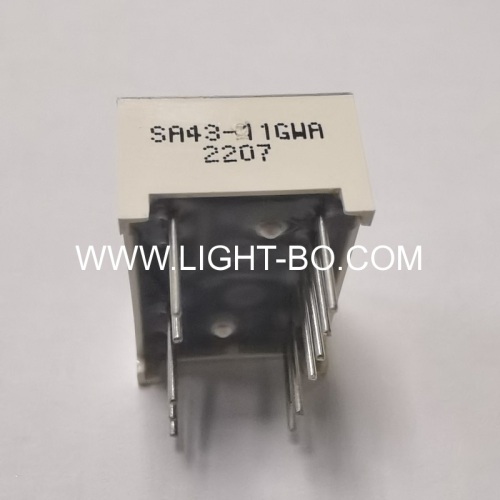 Single Digit 10.92mm(0.43inch) common Anode Green 7 Segment Numeric LED Display