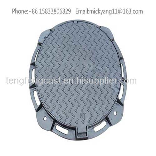 Ductile iron manhole cover EN124 TengFeng