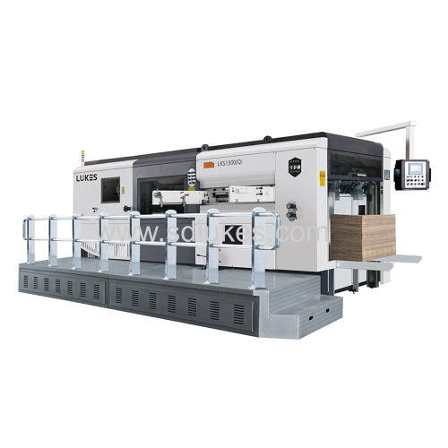 1300 Cardboard And Corrugated Carton Cutter Machinery Semi Automatic Die Cutting Machine With Stripping