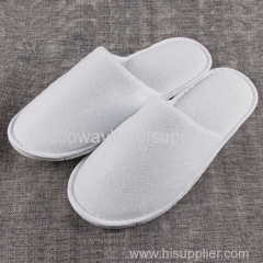 White Terry Towel Slippers