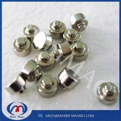 Podium shape custom made neodymium magnets made of Neodymium rare earth materials