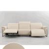 Italian Minimalist First Layer Cowhide Contact Surface Leather Sofa Unique Design Living Room Straight Combination