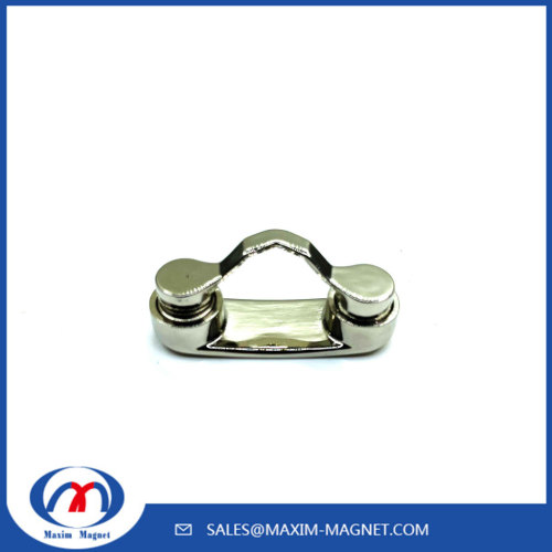 Neodymium magnetic glass holder with super strong neodymium disc magnets