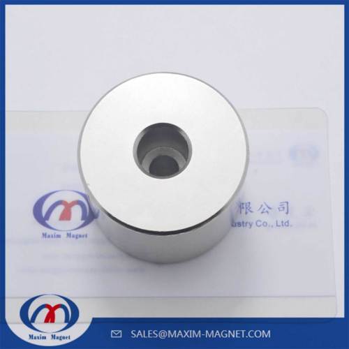 Neodymium cylinder magnets with holes
