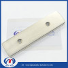 Long rectangular Neodymium bar Magnets with countersink and straight holes