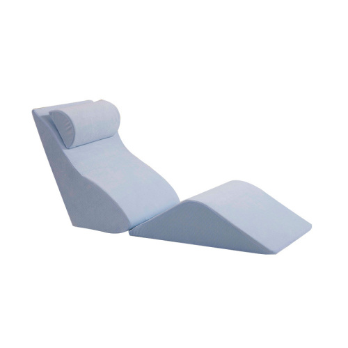 Konfurt Customized Color Velvet Fabric Out Cover Memory Foam Comfortable Reading Backrest