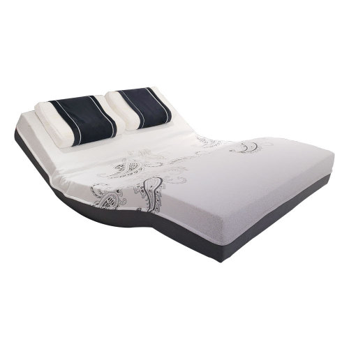 Electric adjustable bed with mattress combo electric adjustable mattress