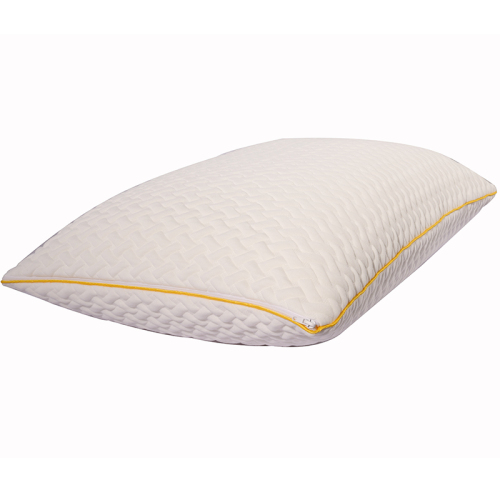 Rolled compressed pack shredded memory foam pillow with washable knitted pillowcase