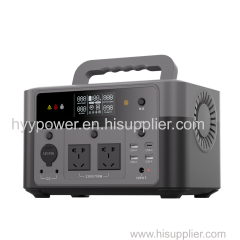 700w rechargeable lithium-ion battery pack portable power station for outdoor camping