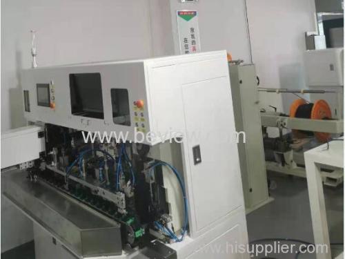 Full automatic crimping machine for 16A plug inserts