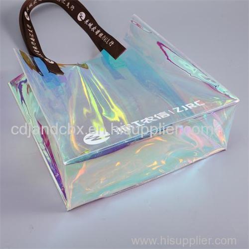 pvc beach bag with handle