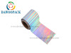 silver metalized seamless rainbow pet hologram film