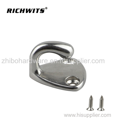 stainles steel boat hardware fender hook