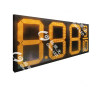 LED Gas Price Signs 7 Segment IP65 Outdoor Use Custom LED Gas Station Price Board