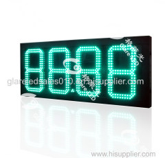 gas station price number signage gas price led signs Custom LED Gas Station Price Board