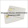 128K 4G Programable Writable Blank SIM Card GSM WCDMA LTE SIM Card 2FF/3FF/4FF lte blank usim card test sim card