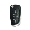 3 Buttons 433.92MHz Peugeot 307 408 Original Flip Remote Key