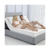 Adjustable bed with memory foam mattress with app control