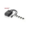 POE Splitter POE combiner three section adjustable voltage 5/9/12V standard IEEE802.3AF