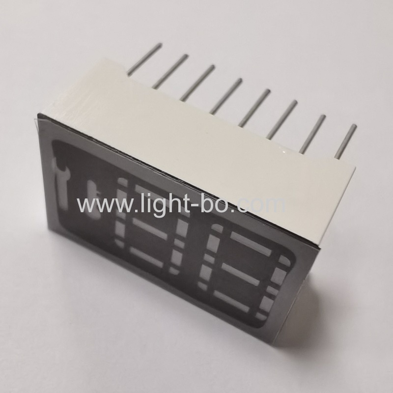 Customized Super bright Red/Green 2 Digit 7 Segment LED Display common anode for Industrial Temperature Indicator