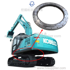 Slewing Bearing And Single row Ball Slewing Bearing Ring For Excavator KOBELCO SK100