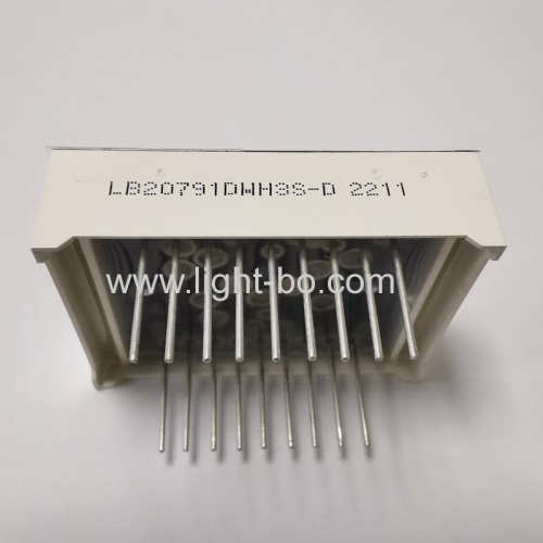 Ultra bright white 0.79inch 7 Segment LED Display 2-Digit common cathode for Water Heater Temperature Indicator