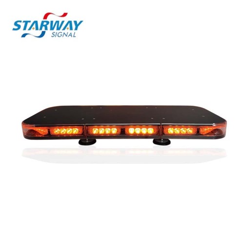 Starway Warranty Ambulance Warning Amber Flash Mini LED Strobe Lightbar aluminum dome warning led mini lightba
