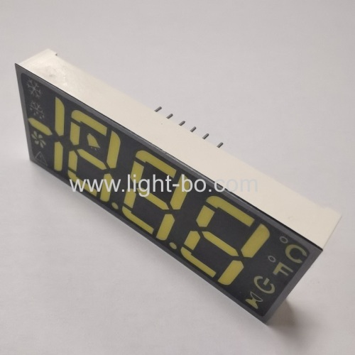 Ultra White 3-Digit LED Display 7 Segment Common cathode for Refrigerator Controller