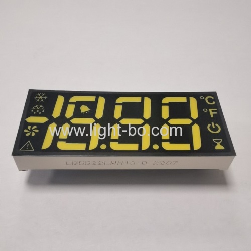 Ultra White 3-Digit LED Display 7 Segment Common cathode for Refrigerator Controller