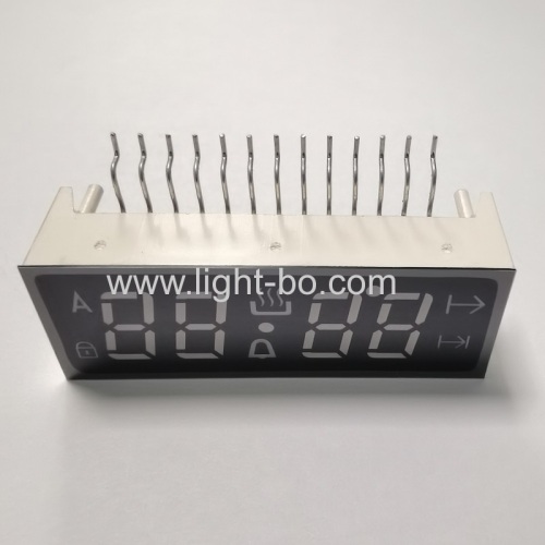 Common cathode 7 Segment LED Display 4 Digit Yellow colour for Oven Timer Control
