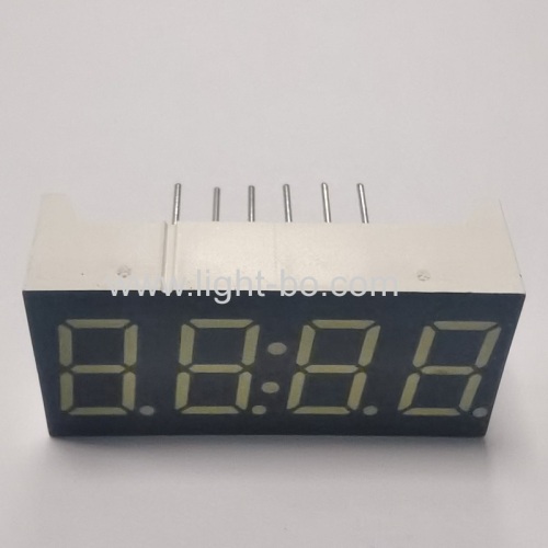Ultra bright white 9.2mm 4-Digit 7 Segment LED Clock Display common cathode for household appliances