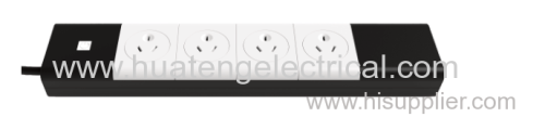 Australian Type 4 Outlets Wide Spaced Power Board