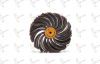 Aluminum Oxide Slashed Flap Wheel (AO)