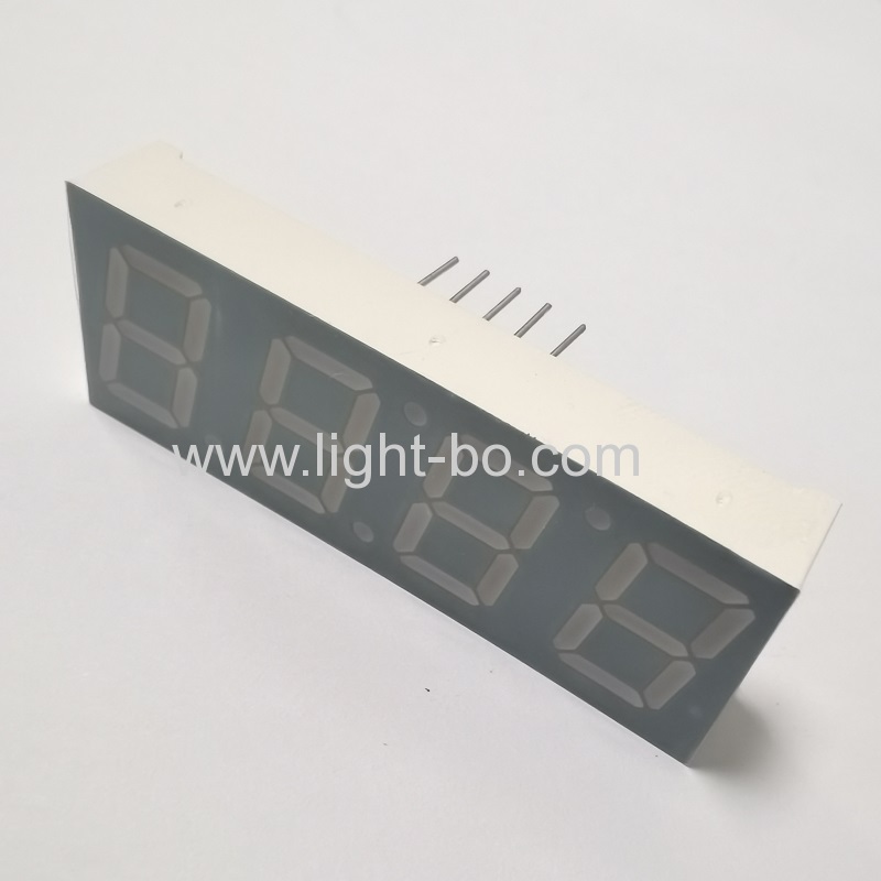 Super bright green 0.56" 4 Digit 7 Segment LED Clock Display for wall oven control