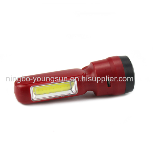 USB Red Mini LED Flashlight