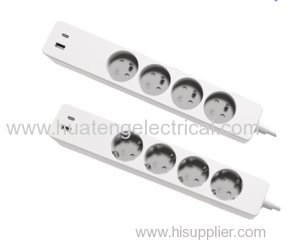 4 Outlets Power Board