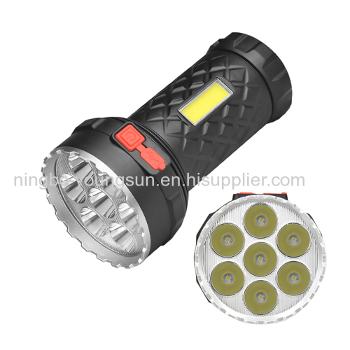  7LED Super Bright Rechargeable LED Camping Light Work Light with COB 