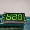 Super bright Yellow green common cathode Triple Digit 7 Segment LED Display for Refrigerator Controller
