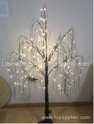 H150cm Black Willow Tree Light