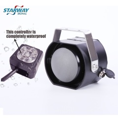 Starway 60W warning alarm Waterproof motorcycle police speaker Siren Speaker Ambulance Alarm Horn Motorcycle Siren