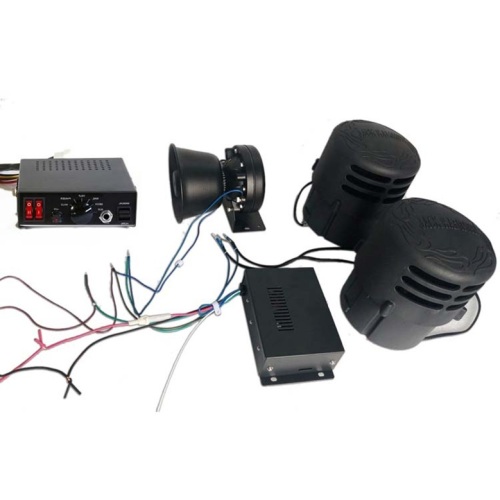 Starway Low frequency siren and speaker Multi tone two Speaker electronic 100W siren speaker
