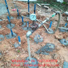 PVC Grouting reinforcement of soft soil foundation with casing grouting pipe