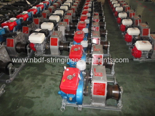 Transmission Line Motorised Winches with diesel Engines