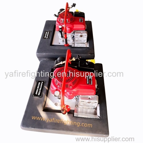13HP Portable Dewatering Floating Fire Pump Pompa Apung floate bomba