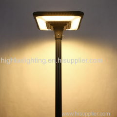 Highlux 2023 New Design Aluminum IP65 Waterproof Solar Light Post Light 3m 4m 5m Solar Lantern Garden Light