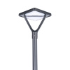 2023 High lux New Design Aluminum IP65 high brightness 30w solar all in one garden light